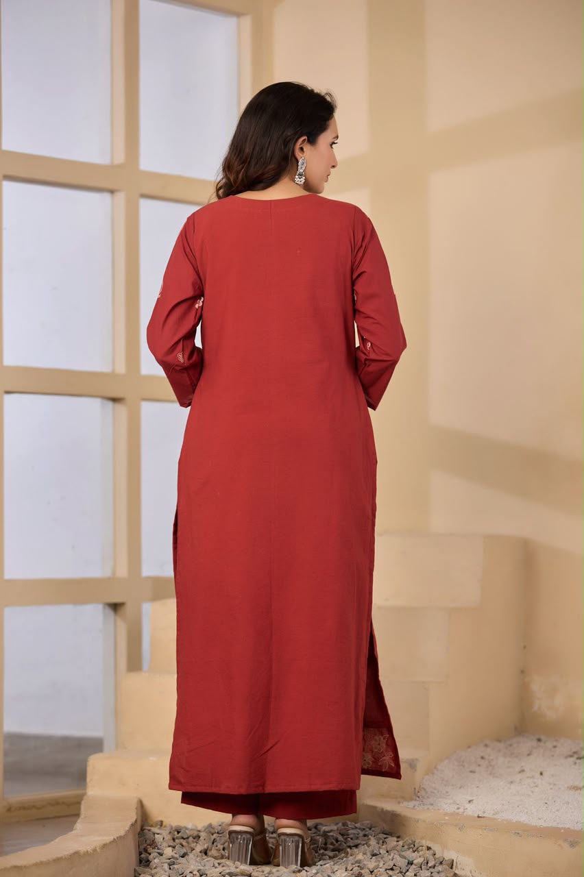 💕💝🦋🥰 look  stylish and affordable with our new  beautiful embroidered kurta set perfect for your wardrobe and Kitty party look stylish & charming ☺️ 🫶🏻
